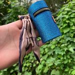 Women Fashion Solid Color Zipper Coin Cylindrical Small Wallet - Image 6