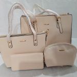Wholesale Women Fashion Casual Solid Color Bag 4-Piece Set Handbag - Image 5