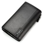 Wholesale Men Clutch Bag Business Casual Large Capacity Lychee Pattern Zipper Clutch Wallet - Image 6