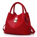 Wholesale Fashion Solid Color PU Handbag