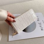 Women'S Fashion Personality Stone Pattern Money Long Zipper Purses - Image 10