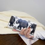 Wholesale Women'S Fashion Ethnic Style Elephant Print Pu Leather Multi-Card Coin Purse - Image 8