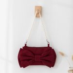Women'S Fashion Big Bow Pearl Tote Bag - Image 8