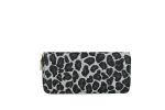 Women Fashion Linen Check Pattern Long Coin Purse - Image 10