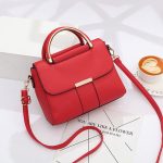 Women Fashion Casual Simple Solid Color Handbag - Image 6