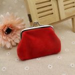 Women Fashion Candy Color Plush Coin Purse - Image 11