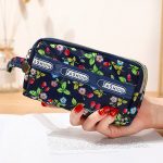 Women Fashion Floral Print Zipper Mini Purses - Image 6