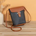 Women Fashion Casual Rhombic Embroidered Crossbody Purses - Image 6