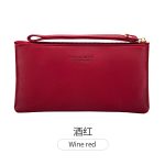 Women Fashionable Simple Large Capacity Zipper Touch Screen Phone Bag Purses - Image 6