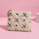 Wholesale Women Fashion Rhombic Letters Square Zipper Purses - Image 6