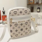 Women Fashion Printed Zip Crossbody Purses - Image 6