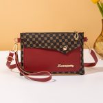 Women Simple Print Multi-Function Zipper Purses - Image 6