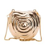 Wholesale Women Mini Crossbody Square Heart Metal Chain Coin Purse Bag - Image 6