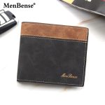 Men Frosted Color Blocking Three Fold Coin Wallet - Image 6