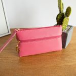 Women Fashion Simple Solid Color Coin Wallet - Image 6