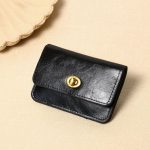 Women Fashion Simple Solid Color Multi-Layer Card Bag Wallet - Image 6