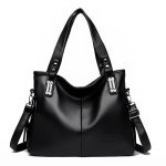 Wholesale Women Fashion Casual Solid Color Large Capacity Handbag