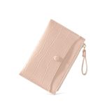 Women Basic Zipper Design Stone Pattern PU Wallet - Image 7