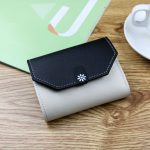 Women'S Fashion Colorblock Multi-Card Wallet - Image 10