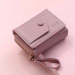 Women Fashion Zipper Compact Wallet - Image 11