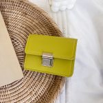 Women Simple Portable Flap Metal Buckle Mini Wallet - Image 6