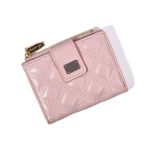 Women Fashion Simple Quilted Zipper Mini Wallet - Image 6