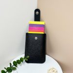 Women Fashionable Cascading Hidden Pull-PU Snaps Wallet - Image 6