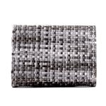 Women Fashion Multifunctional Straw Woven Folding Wallet - Image 6