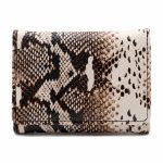 Women Fashion Snake-Pattern Fold-Over Wallet - Image 6