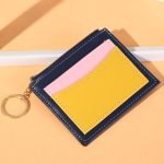Women Fashion Color Block Multi Card Wallet - Image 6