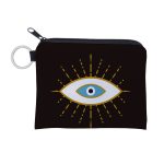 Wholesale Women Fashion Evil Eye Print Mini Wallet - Image 6