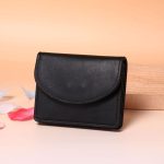 Wholesale Women Simple Solid Color Flip Mini Wallet - Image 6