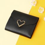 Women Fashion Heart Shape Flap Square Mini Wallet - Image 6