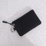 Wholesale Women Fashion Casual Solid Color Canvas Zipper Wallets - Image 6