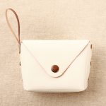 Wholesale Women Fashion Cute Solid Color Pvc Buckle Key Bag Wallet - Image 3