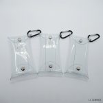 Wholesale Fashion Simple Solid Color Transparent Wallet