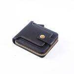 Wholesale Men Fashion Solid Color Three-Fold Multi-Functional Wallet - Image 5