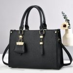 Wholesale Women Casual Simple Solid Color Handbag - Image 5