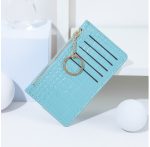 Wholesale Women Fashion Crocodile Pattern Multi-Card Zipper Wallet - Image 4