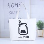 Wholesale Women Fashion Casual Printed Large Capacity Canvas Beach Bag - Image 6