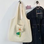 Wholesale Women Fashion Floral Print Large Capacity Canvas Tote Bag - Image 6