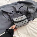 Wholesale Women Fashion Elegant Bowknot Dot Magnetic Buckle Crossbody Bag - Image 4