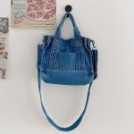 Wholesale Women Fashion Casual Large Capacity Canvas Denim Crossbody Bag