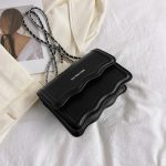 Wholesale Women Fashion Casual Solid Color Simple Chain Small Square Crossbody Bag - Image 6