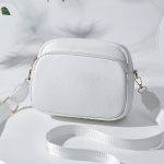 Wholesale Women Fashion Simple Solid Color Small Square Crossbody Bag - Image 6