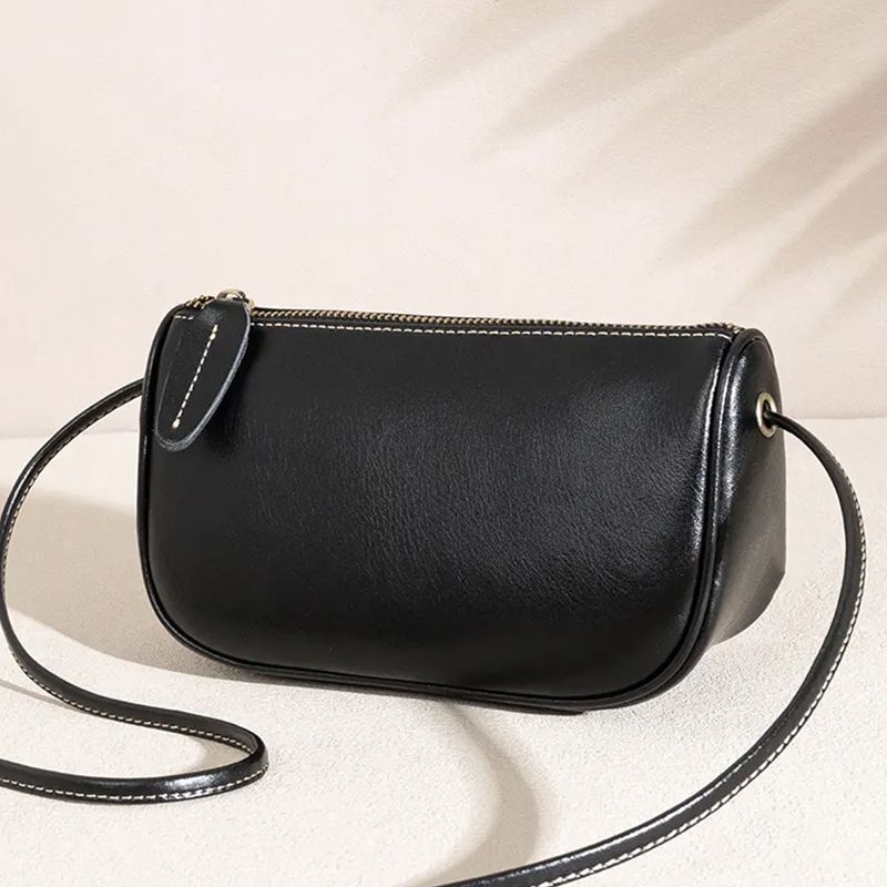 color_0-1705 Wholesale Women Fashion Casual Solid Color Crossbody Bag - Image 1