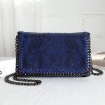 Wholesale Women Fashion Simple Solid Color Woven Chain Crossbody Bag - Image 6
