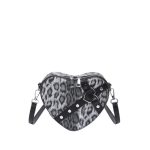 Wholesale Women Fashion Casual Leopard Heart-Shaped Crossbody Bag - Image 5