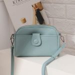 Women Fashion Simple Solid Color Small Square Crossbody Bag - Image 6