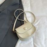 Women Fashion Casual Simple Solid Color Crossbody Bag - Image 6